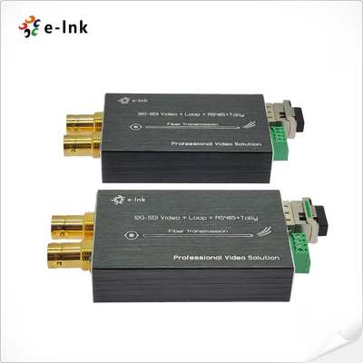 quality Mini Hd SDI To Fiber Optic Converter 12G 3840*2160@60Hz factory